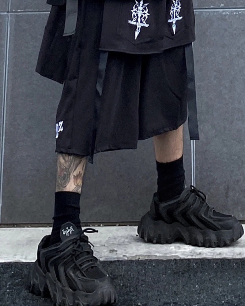 Techwear Platform Sneakers - Image 4
