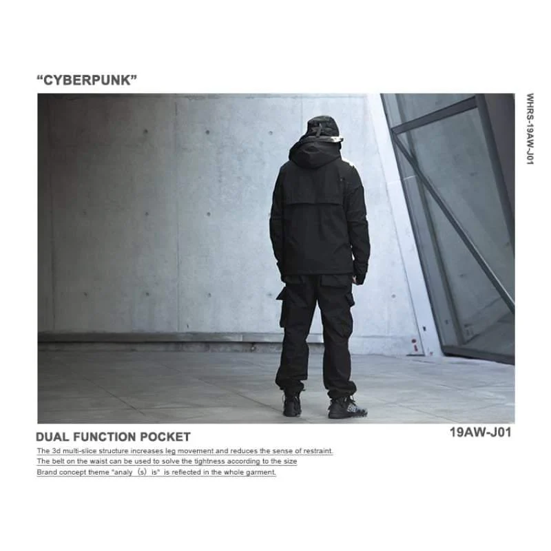 Cyberpunk Dual Function Pocket Jacket - Image 10
