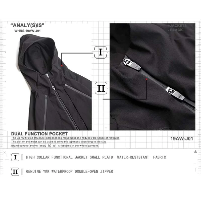 Cyberpunk Dual Function Pocket Jacket - Image 12