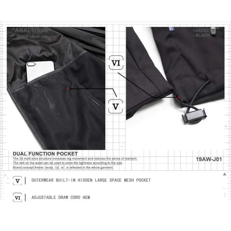 Cyberpunk Dual Function Pocket Jacket - Image 14