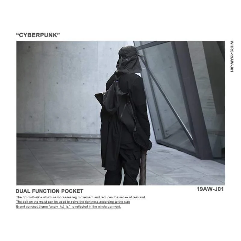 Cyberpunk Dual Function Pocket Jacket - Image 9