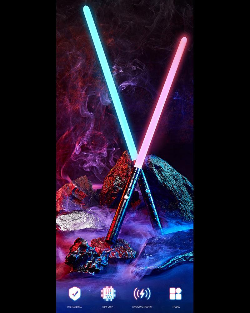 Cyberpunk Helmet Accessories 7-Color Lightsaber - Image 3