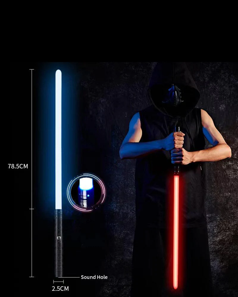 Cyberpunk Helmet Accessories 7-Color Lightsaber - Image 5