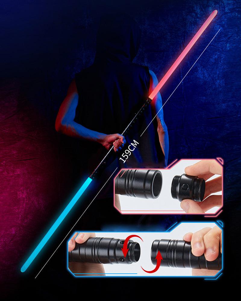 Cyberpunk Helmet Accessories 7-Color Lightsaber - Image 8