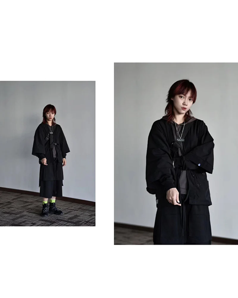 Cyberpunk Ninja Techwear Kimono Jacket - Image 12