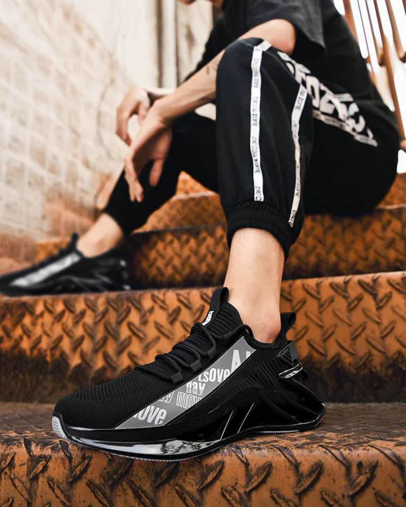 Cyberpunk Reflective Lightweight Sneakers - Image 10