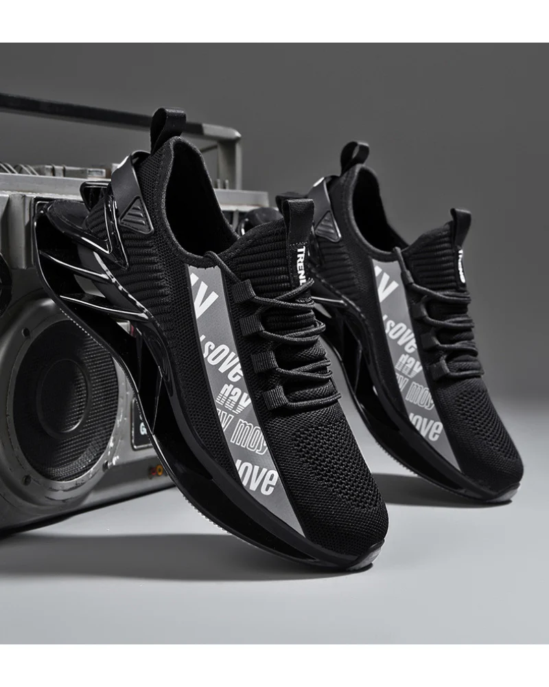 Cyberpunk Reflective Lightweight Sneakers - Image 3
