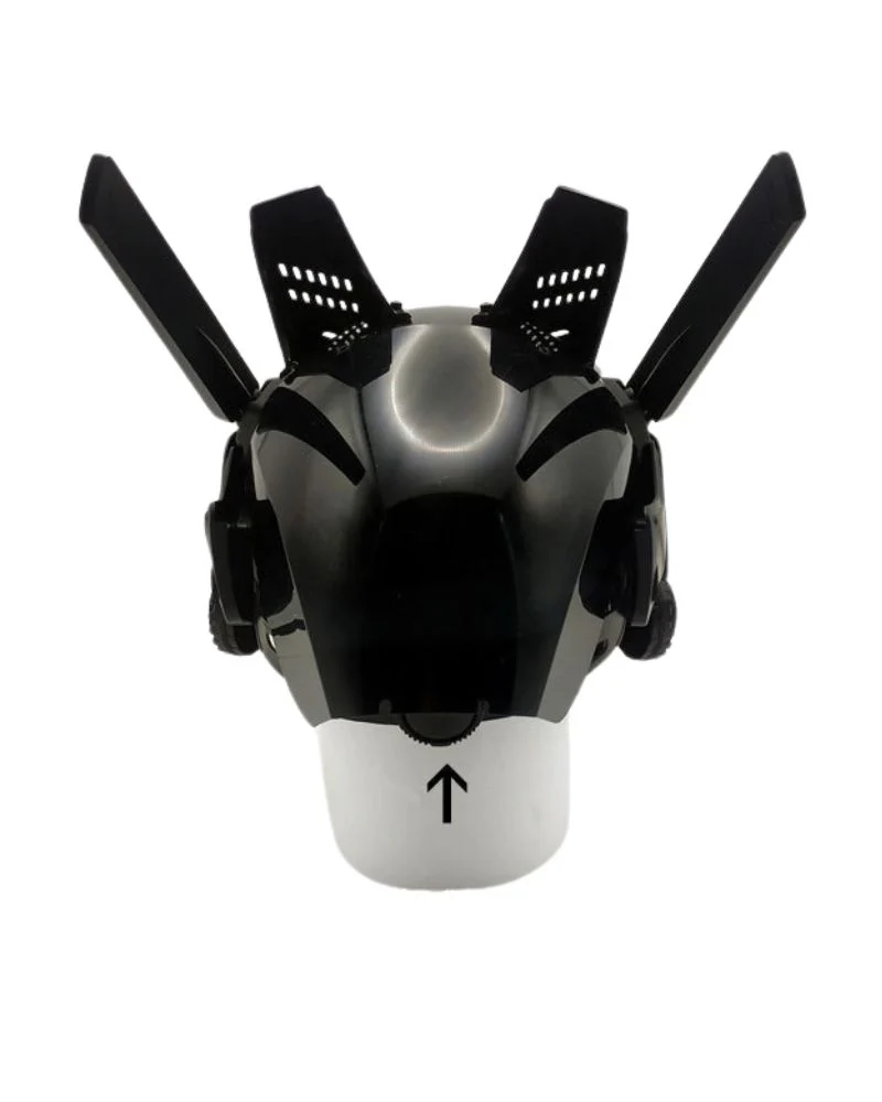 Cyberpunk Sci-Fi Future Helmet - Image 12