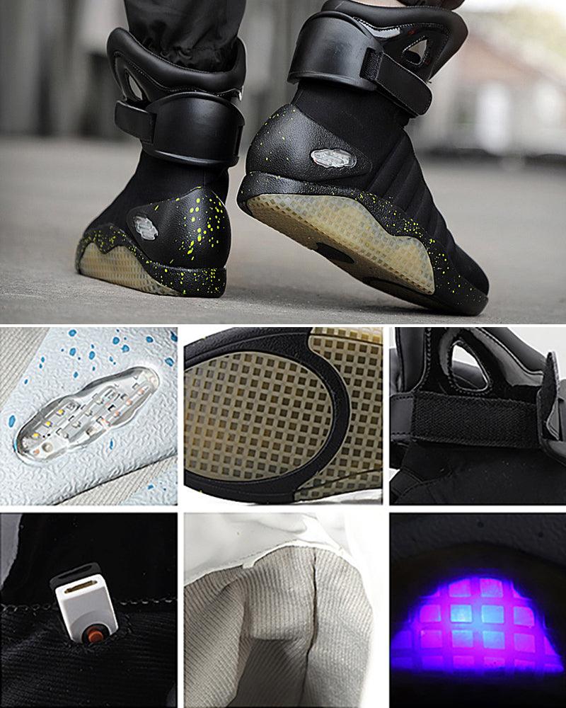 Cyberpunk Streetwear LED High Tech Shoes - Image 21