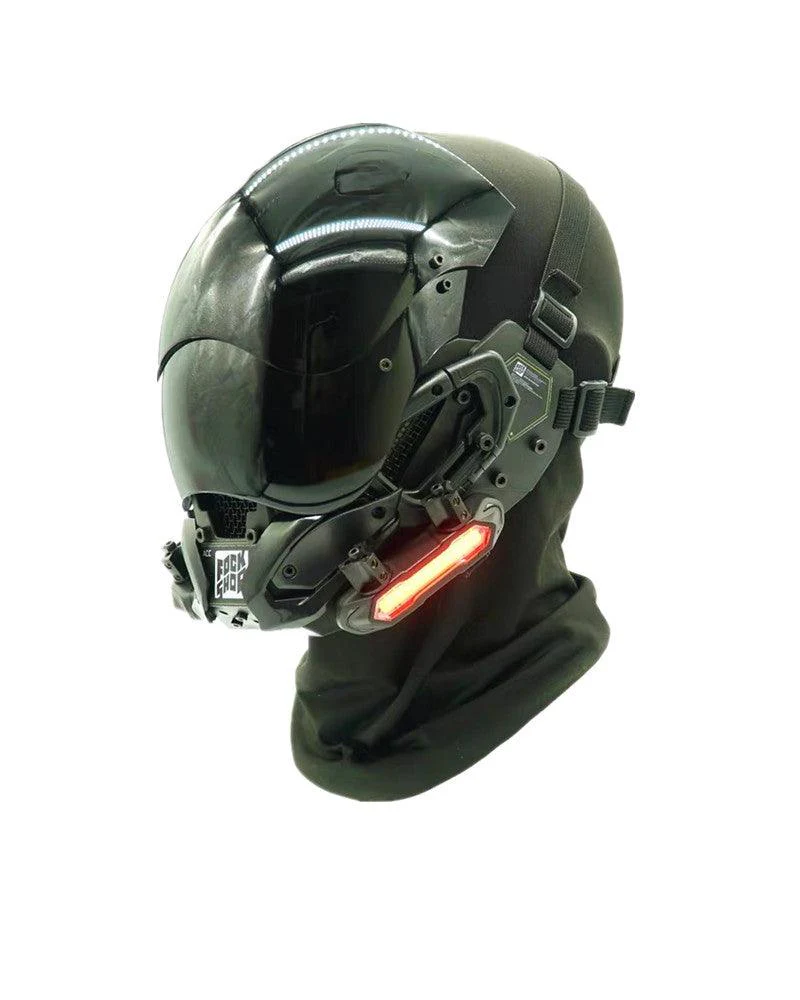 Fast and Furious LED Cyberpunk Helmet Mask - Image 4