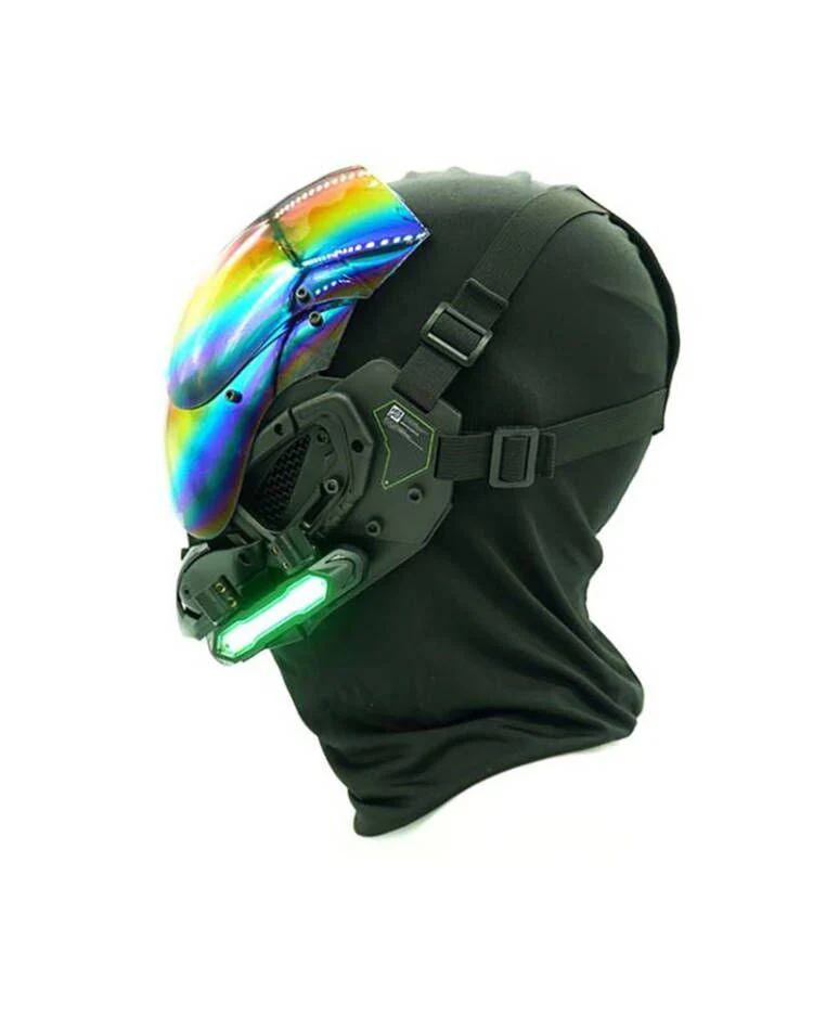 Fast and Furious LED Cyberpunk Helmet Mask - Image 8