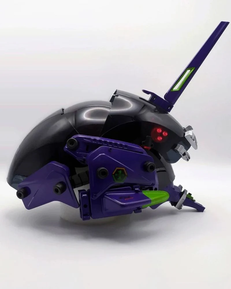 Full Armor Cyberpunk Helmet - Image 13