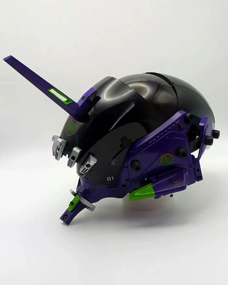 Full Armor Cyberpunk Helmet - Image 9