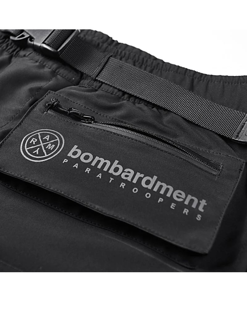Functional Multi-Pocket Zip Cargo Shorts - Image 4