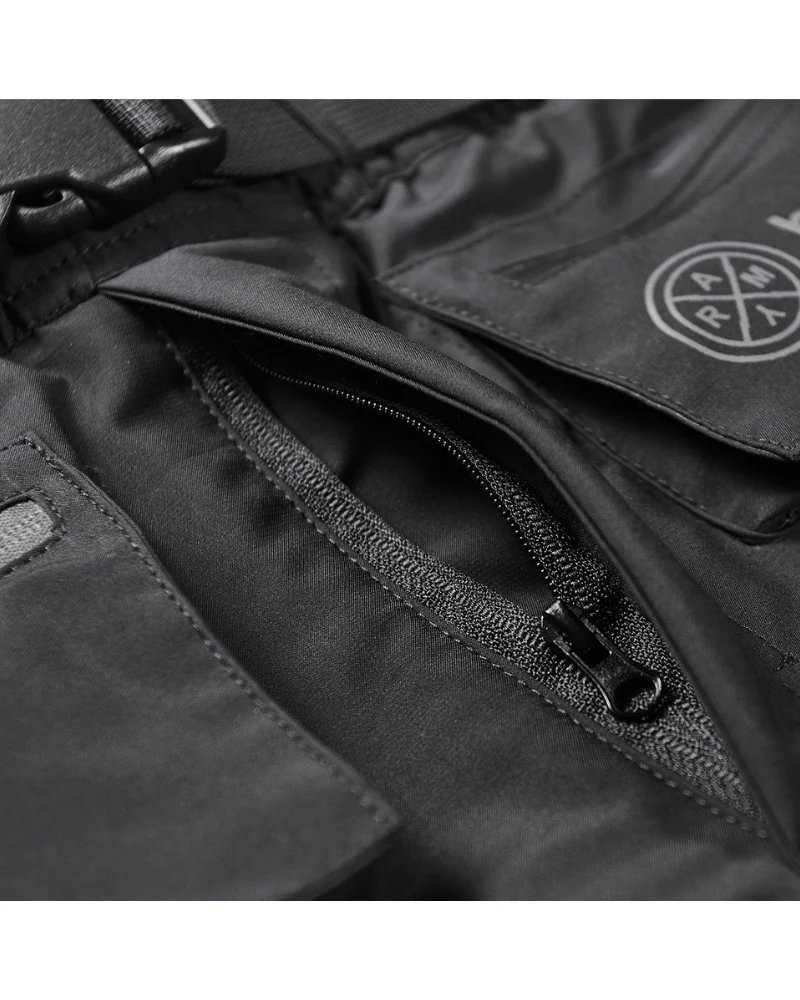 Functional Multi-Pocket Zip Cargo Shorts - Image 6