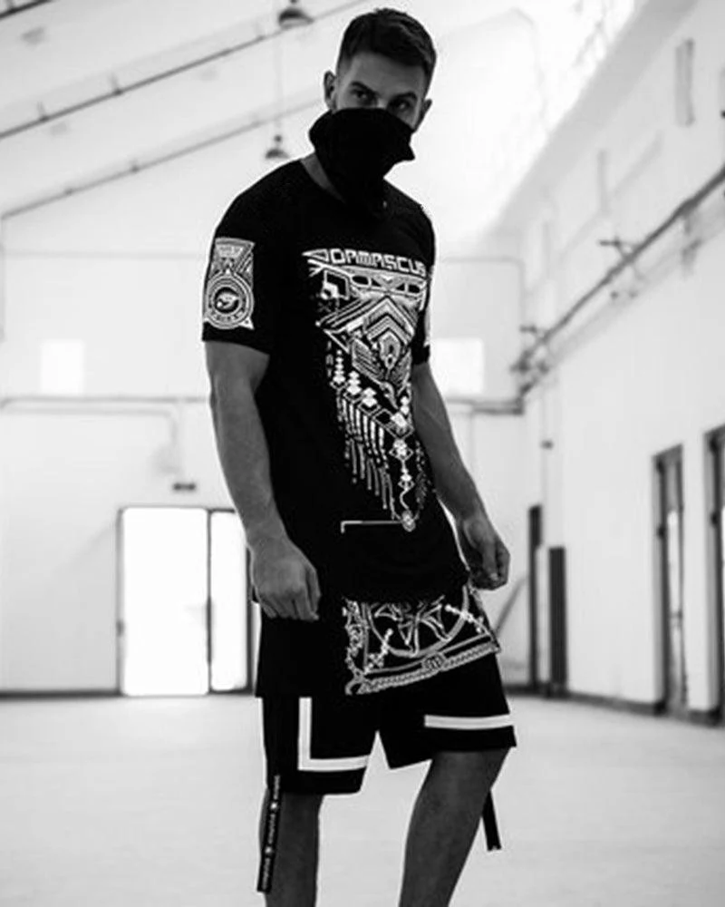 Futuristic Cyberpunk Techwear T-Shirt - Image 4