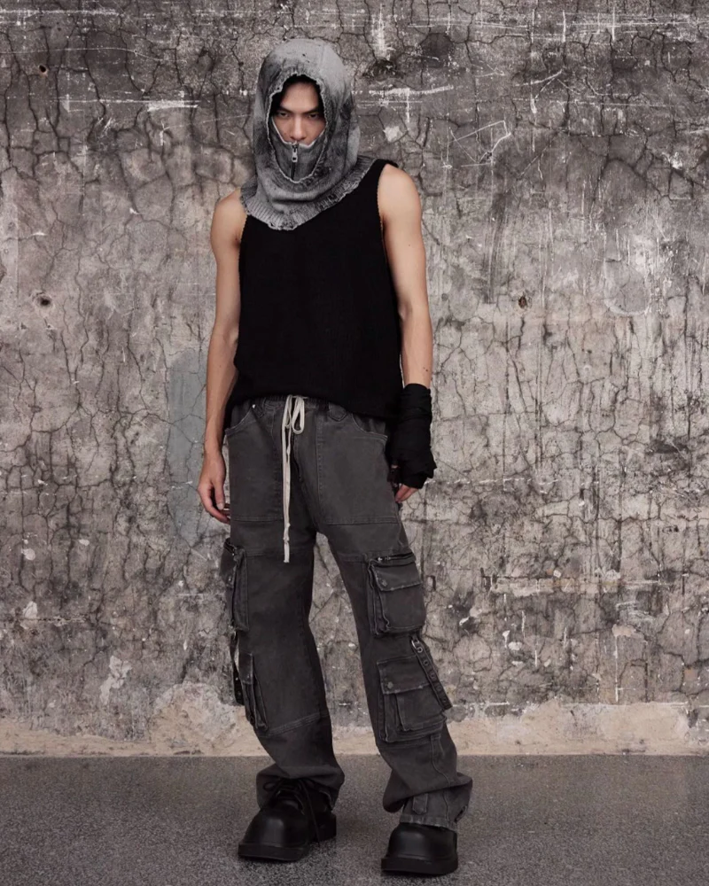 Knit Removable Face Mask Balaclava - Image 11