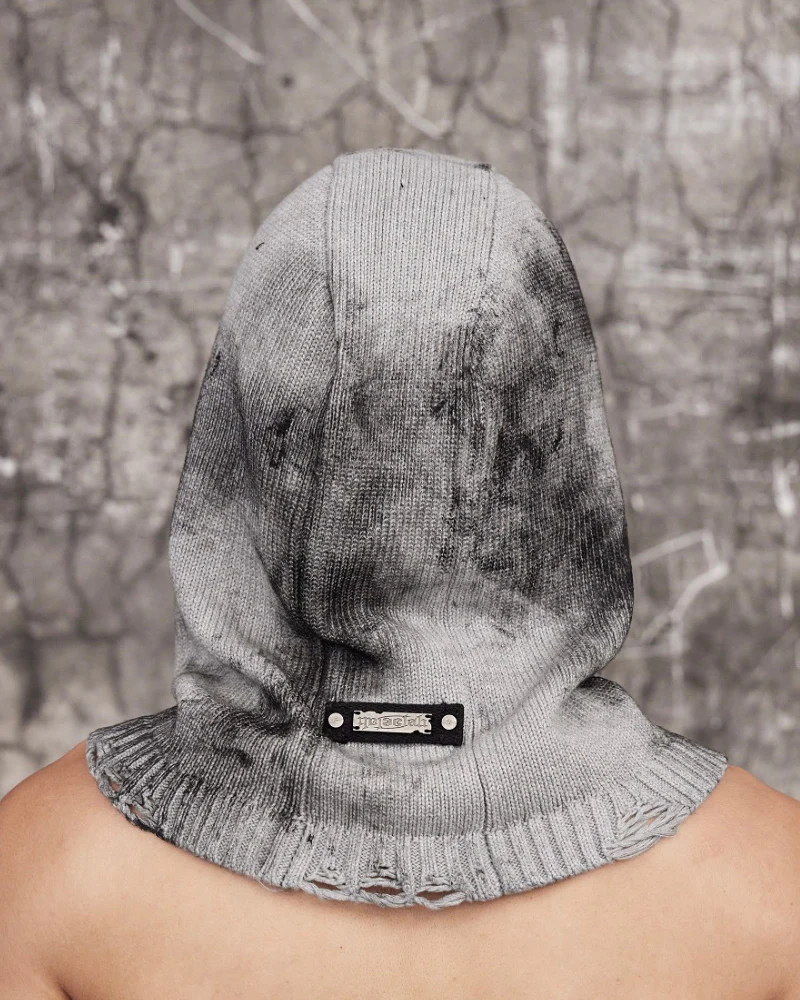 Knit Removable Face Mask Balaclava - Image 5