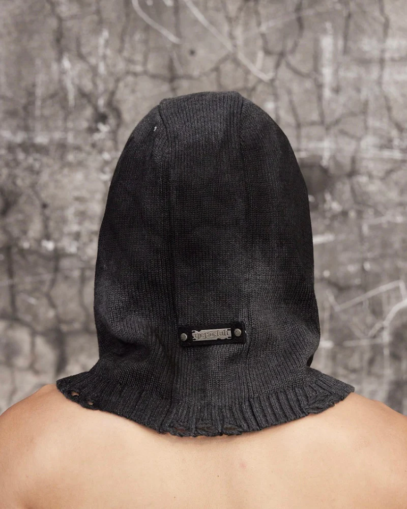 Knit Removable Face Mask Balaclava - Image 7