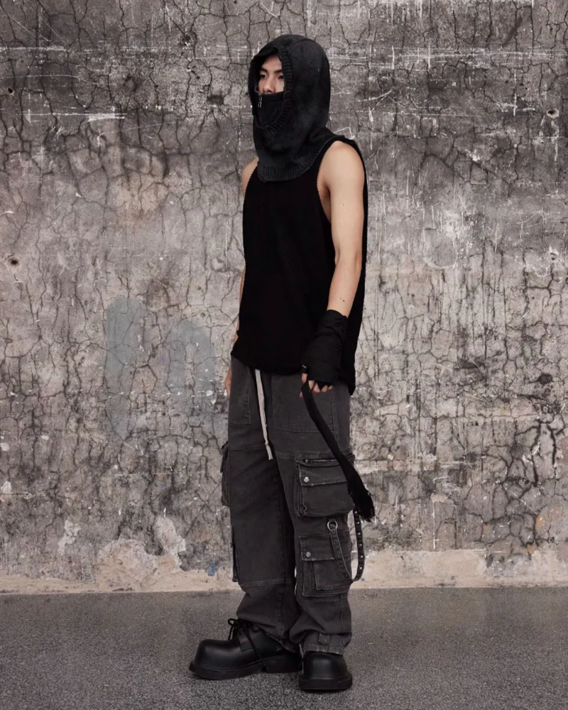 Knit Removable Face Mask Balaclava - Image 8