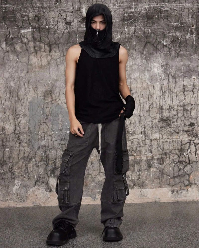 Knit Removable Face Mask Balaclava - Image 9