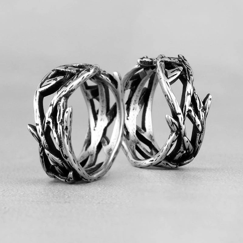 Losing My Heart Branch Ring - Image 3
