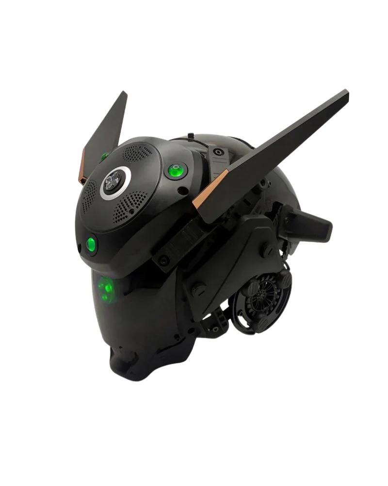 Mechanical Illuminated Cyberpunk Helmet - Image 10