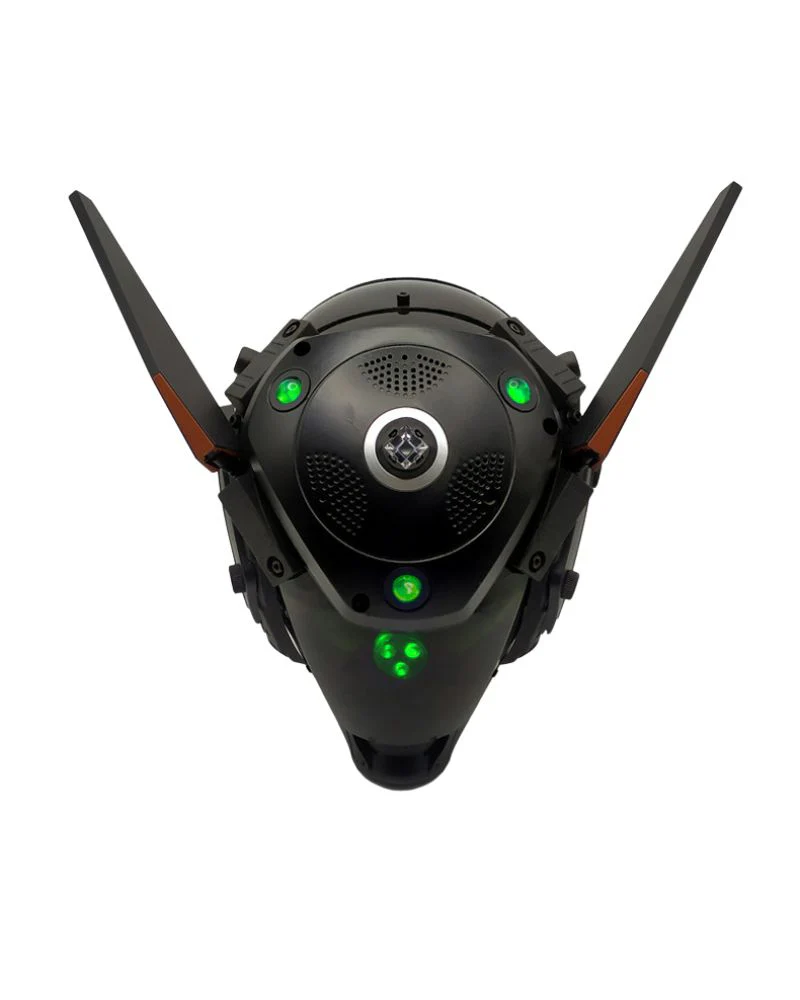 Mechanical Illuminated Cyberpunk Helmet - Image 9