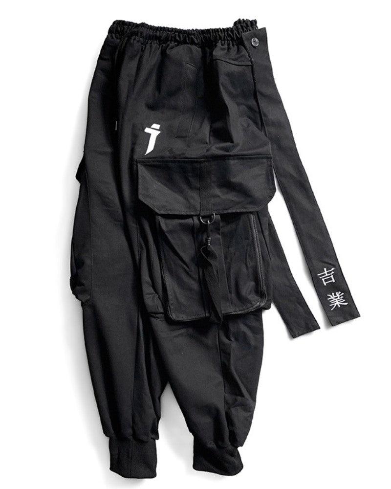 Ninja Techwear Black Cargo Pants - Image 3