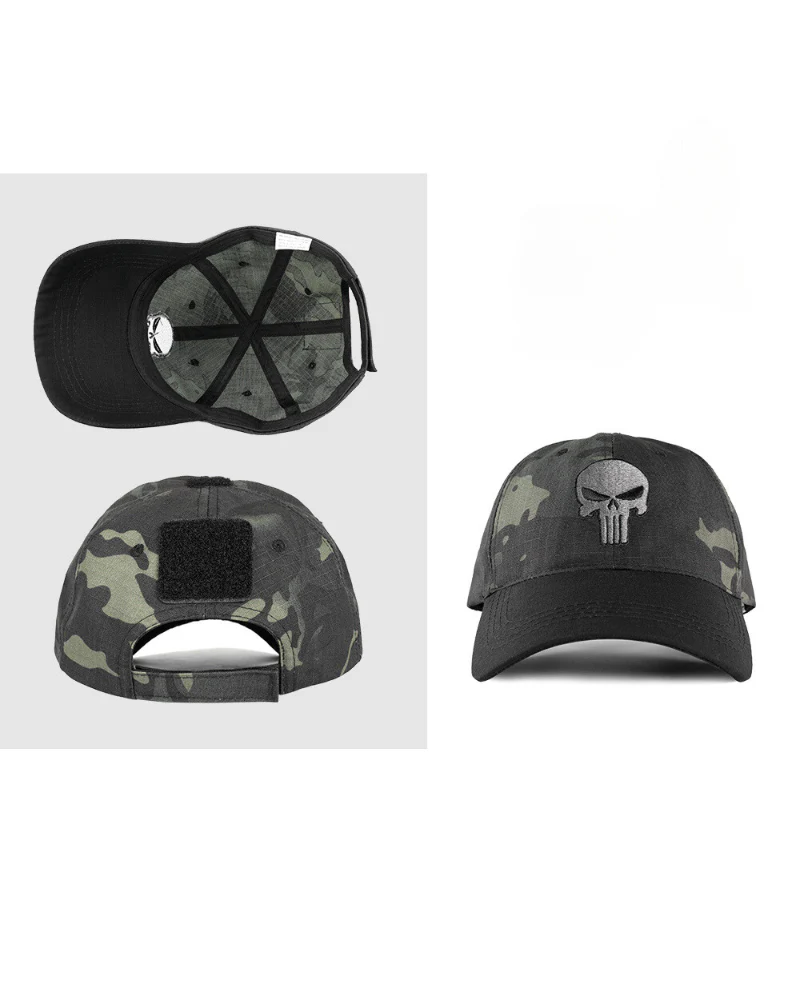 Outdoor Tactical Skull Sport Baseball Cap - Image 14
