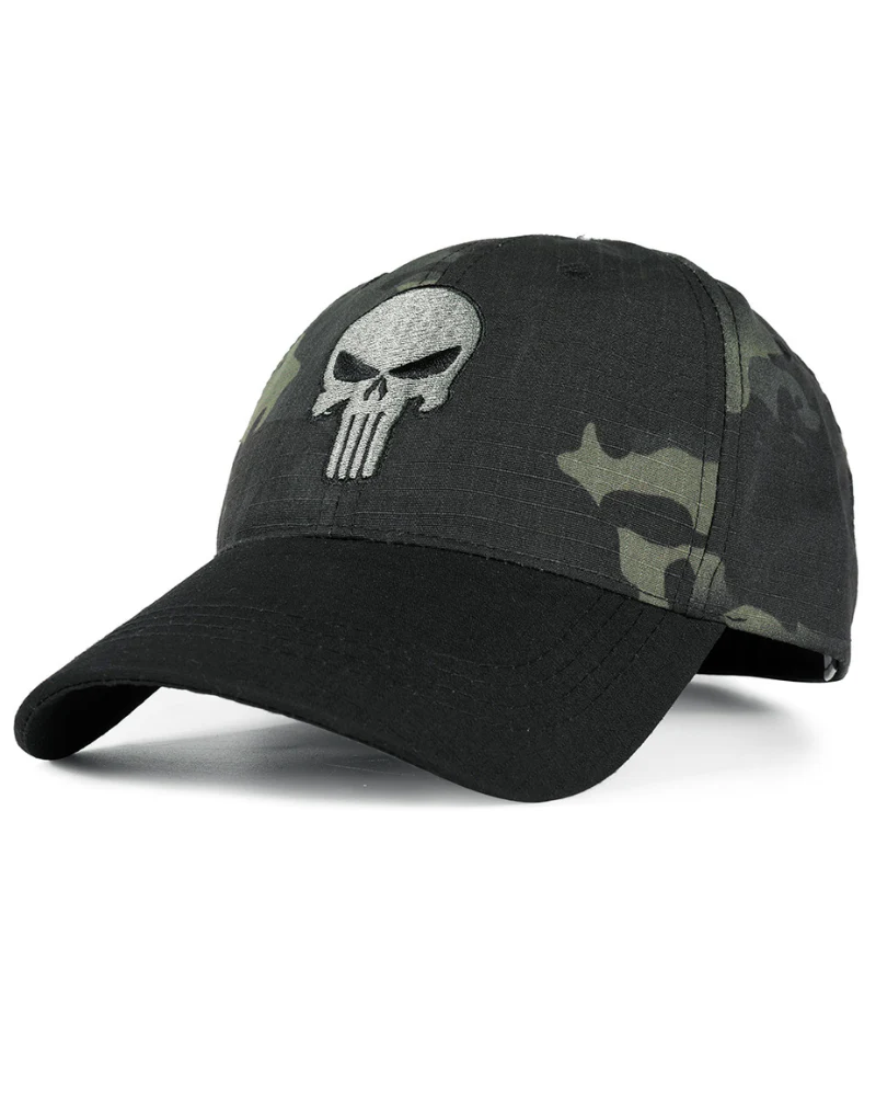 Outdoor Tactical Skull Sport Baseball Cap - Image 7