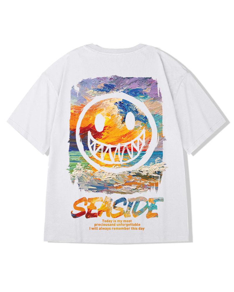 Oversize Streetwear Grimace Graphic T-Shirt - Image 3