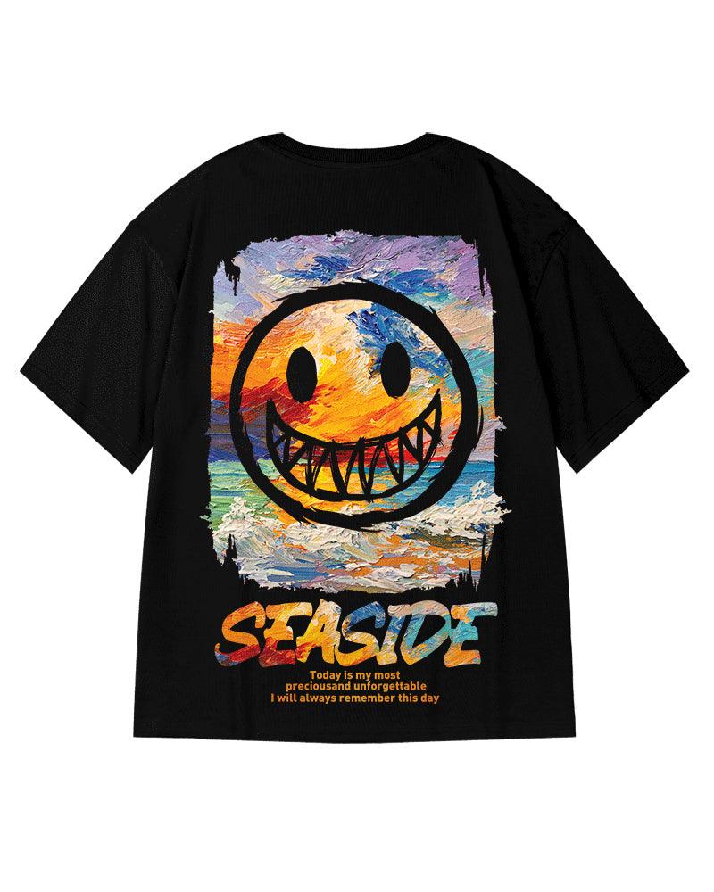 Oversize Streetwear Grimace Graphic T-Shirt - Image 5