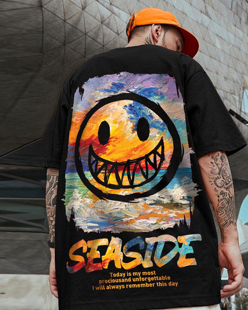 Oversize Streetwear Grimace Graphic T-Shirt - Image 6
