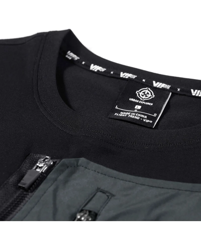 Removable Pocket Techwear T-Shirt - Image 5