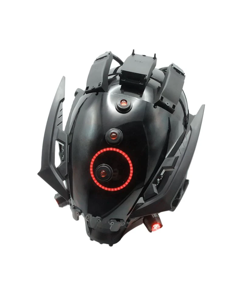 Sci-Fi Cyberpunk Led Helmet - Image 3