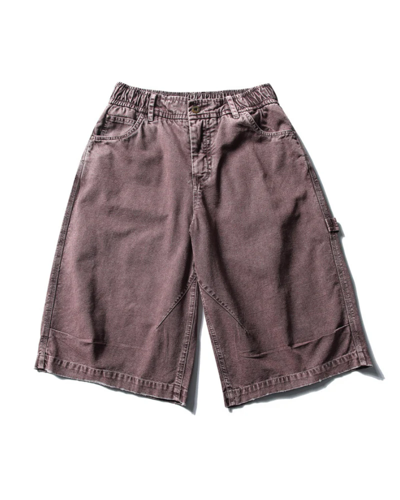 Street Unisex Denim-Look Shorts | Baggy Jorts - Image 15