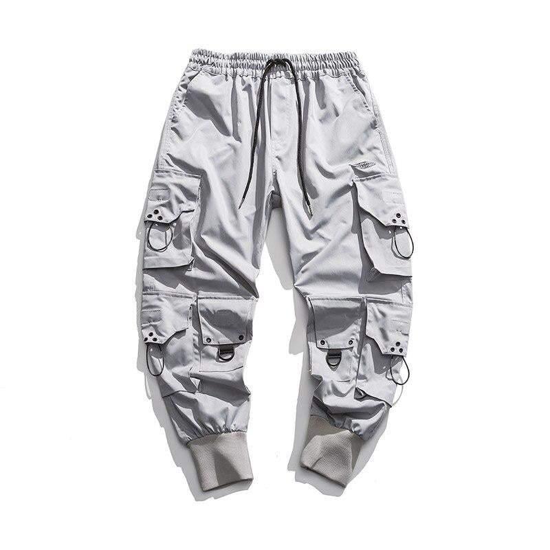 Streetwear Black Multi-Pocket Cargo Pants - Image 5