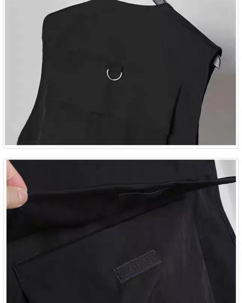 Streetwear Cargo Utility Vest - Image 11