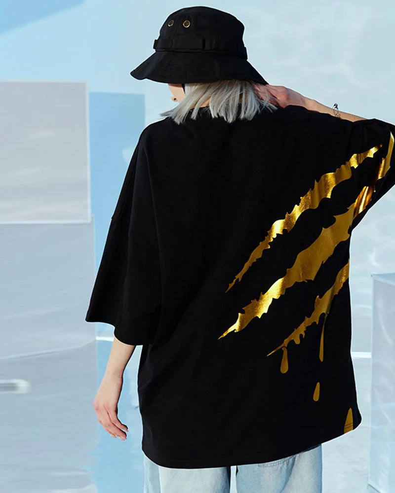 Streetwear Claw Scratches Unisex T-Shirt - Image 4