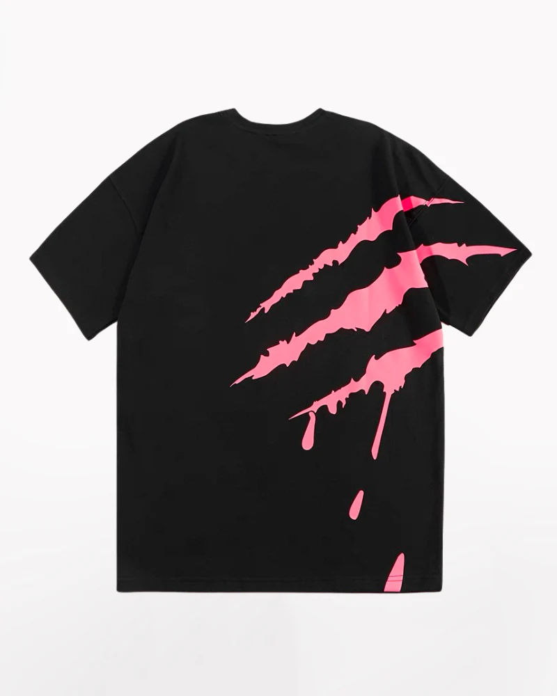 Streetwear Claw Scratches Unisex T-Shirt - Image 5
