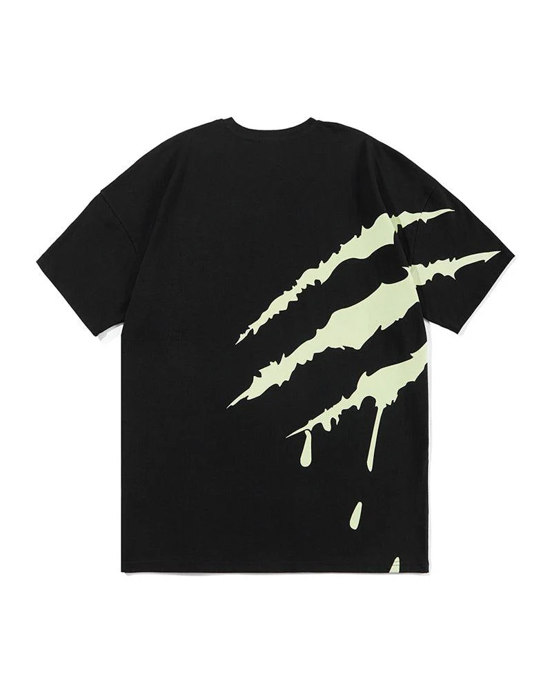 Streetwear Claw Scratches Unisex T-Shirt - Image 7