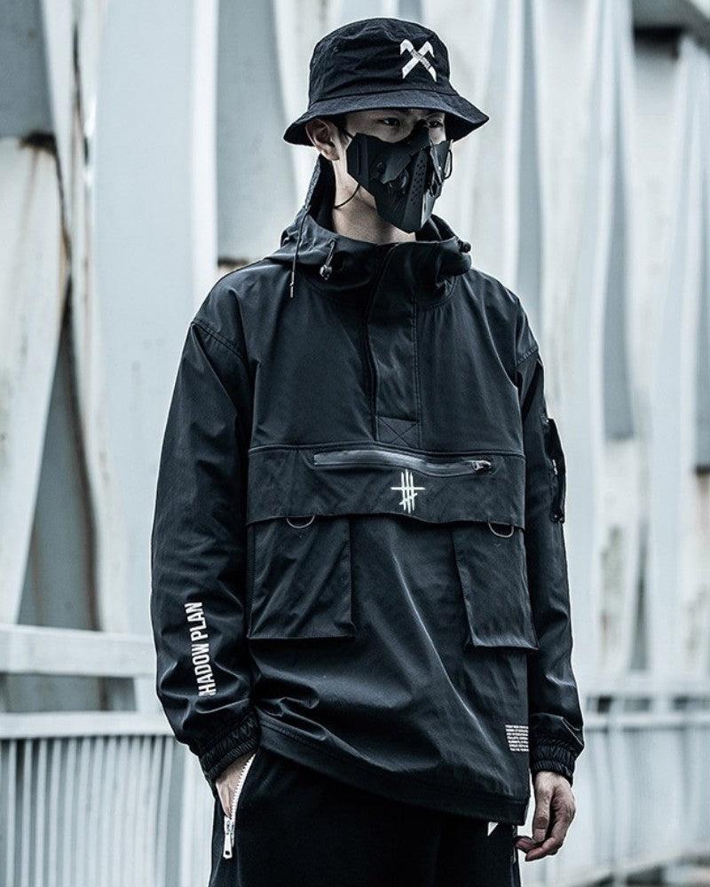 Streetwear Pocket Urban Hooded Jacket - Image 5