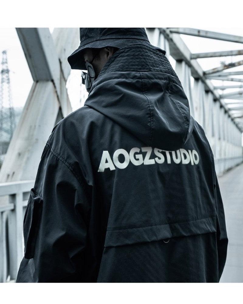 Streetwear Pocket Urban Hooded Jacket - Image 6