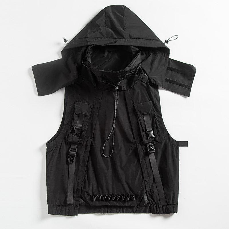 Techwear Backpack Cargo Vest - Image 8