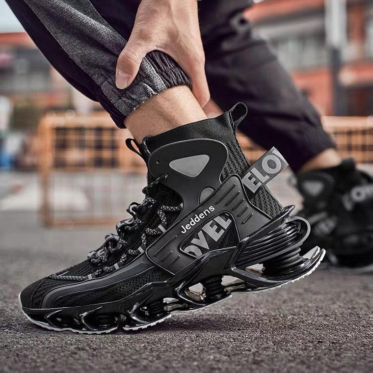 Techwear Breathable Blade High Top Sneakers - Image 5