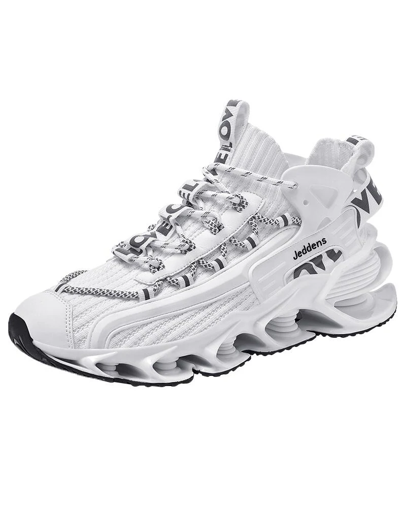 Techwear Breathable Blade High Top Sneakers - Image 7