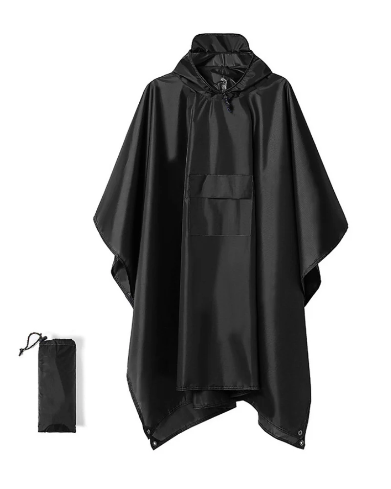 Techwear Multi Use Outwear Rain Poncho - Image 5