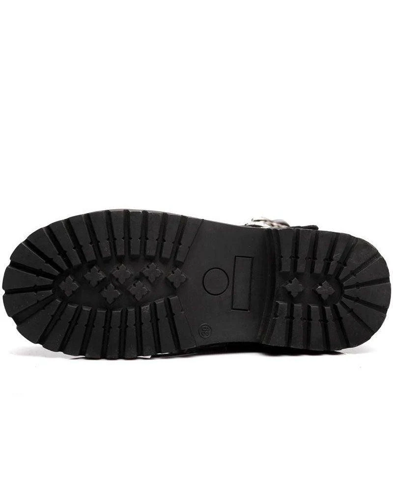 Techwear Punk Motorcycle Riding Boots - Image 11