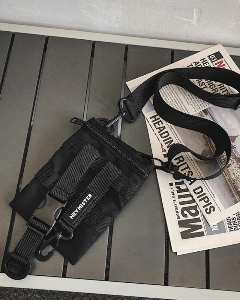 Techwear Sling Chest Bag - Image 10